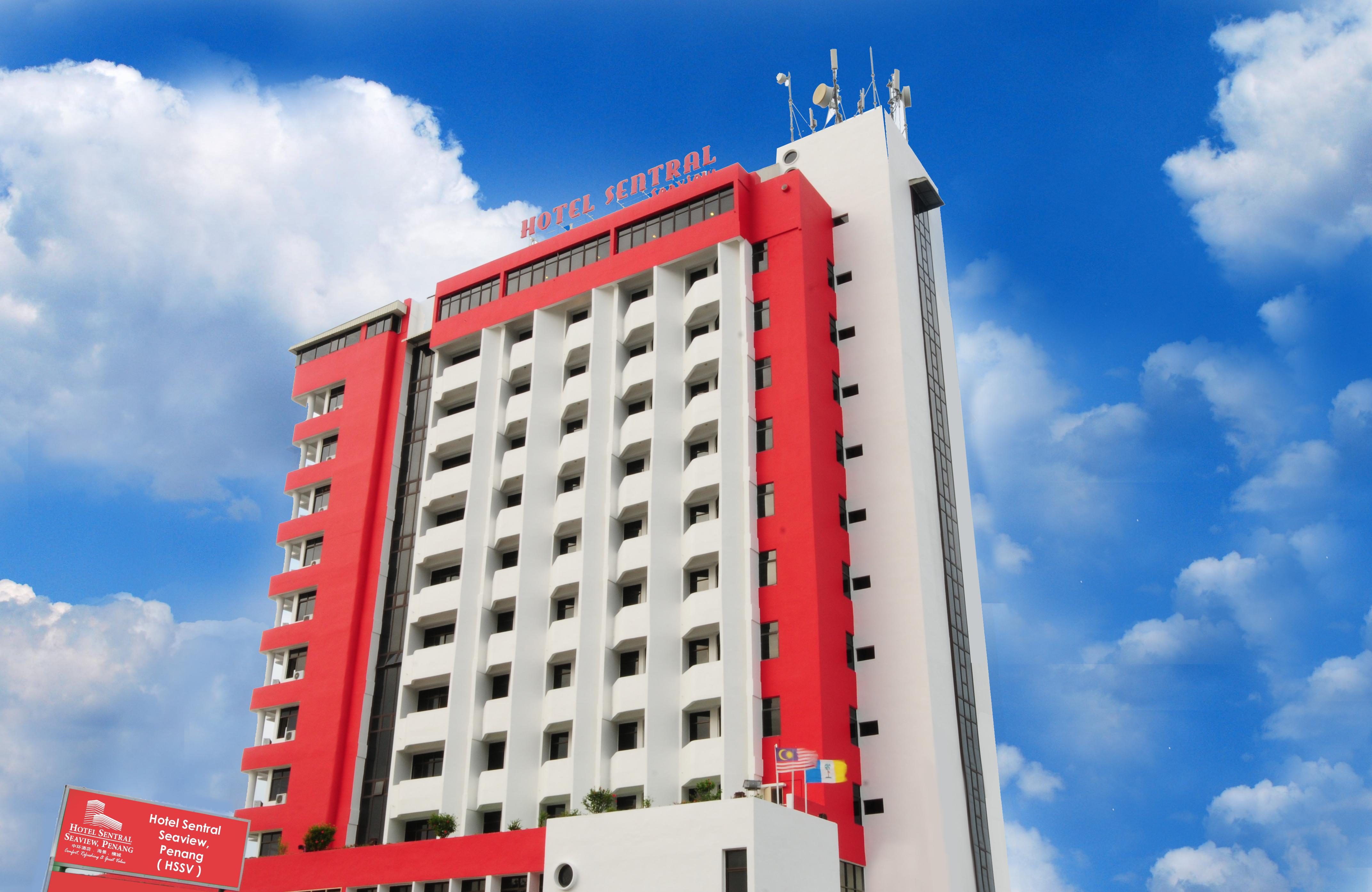 Hotel Sentral Seaview @ ​Beachfront Tanjung Bungah  Dış mekan fotoğraf